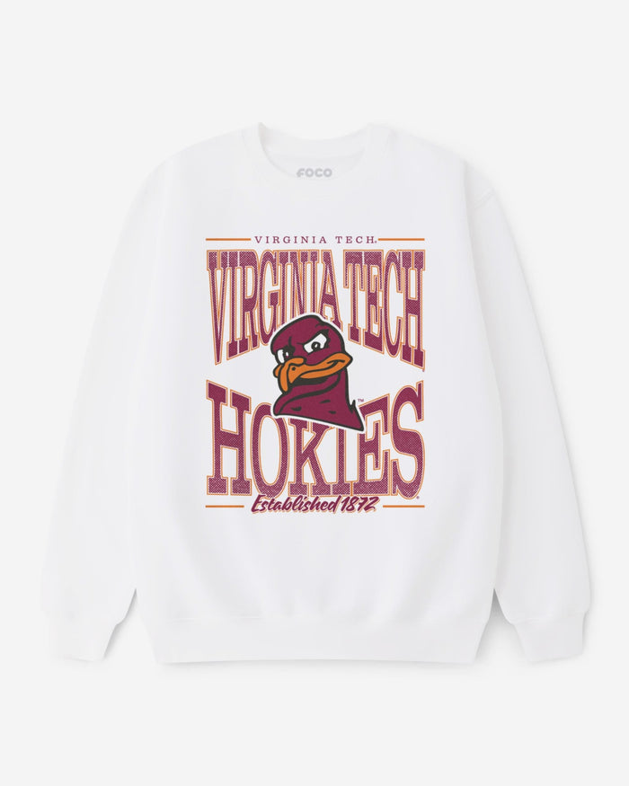 Virginia Tech Hokies Diamond Dynasty Crew Neck Sweatshirt