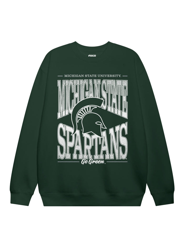 Michigan State Spartans Diamond Dynasty Crew Neck Sweatshirt