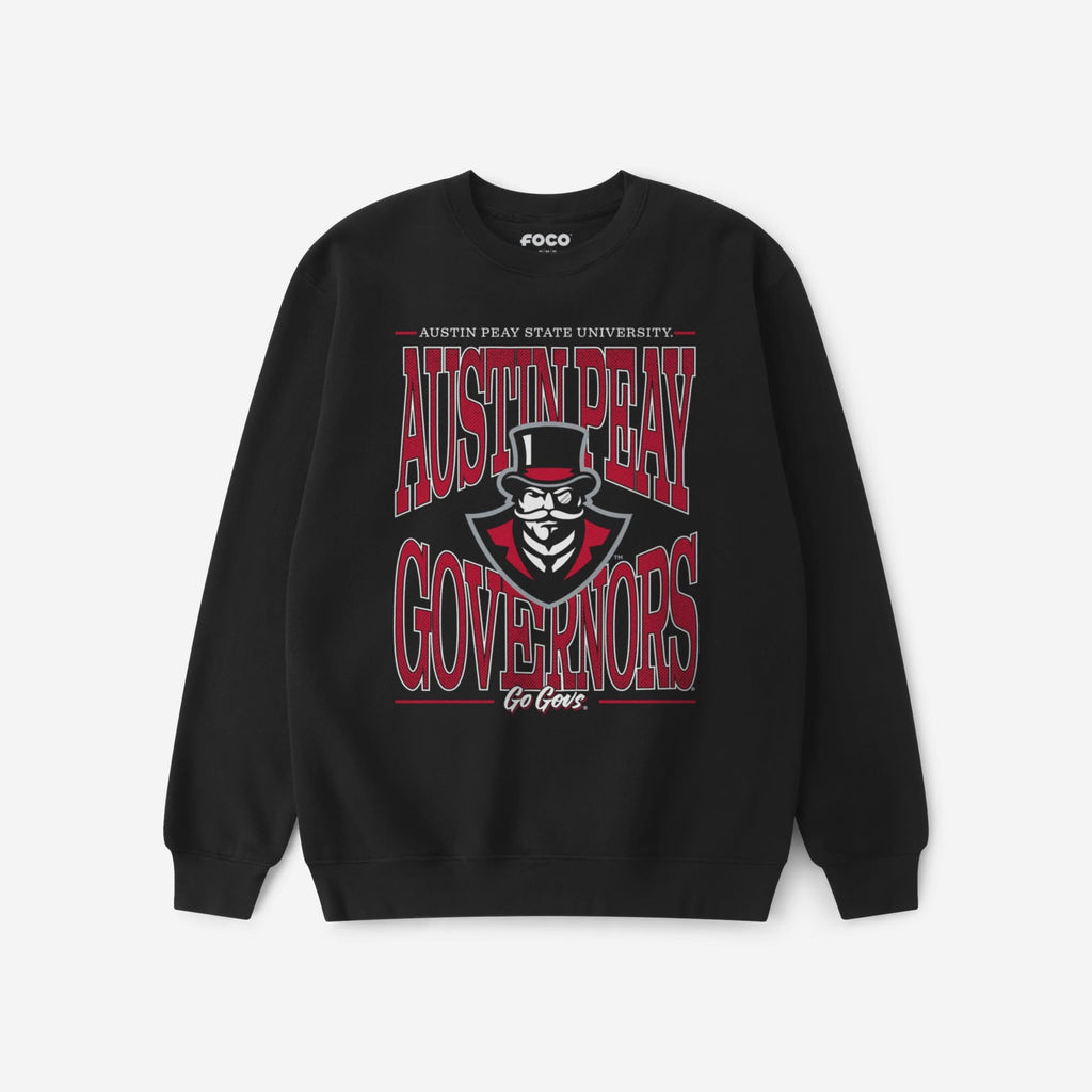 Austin Peay Governors Diamond Dynasty Crew Neck Sweatshirt FOCO S - FOCO.com