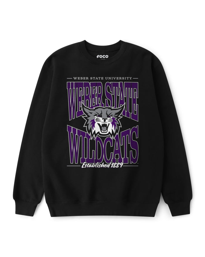 Weber State Wildcats Diamond Dynasty Crew Neck Sweatshirt