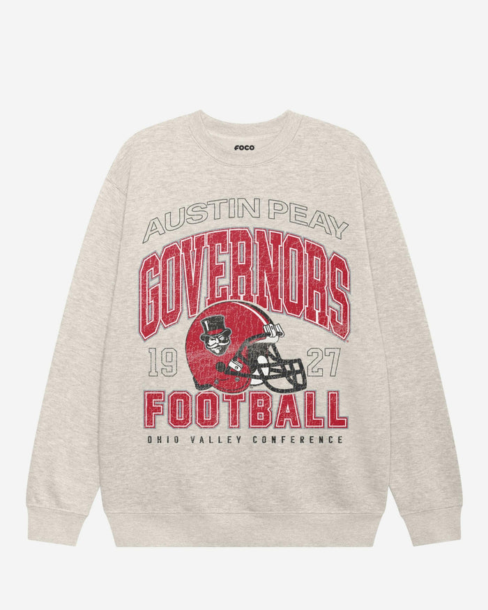 Austin Peay Governors Varsity Crew Neck Sweatshirt FOCO S - FOCO.com