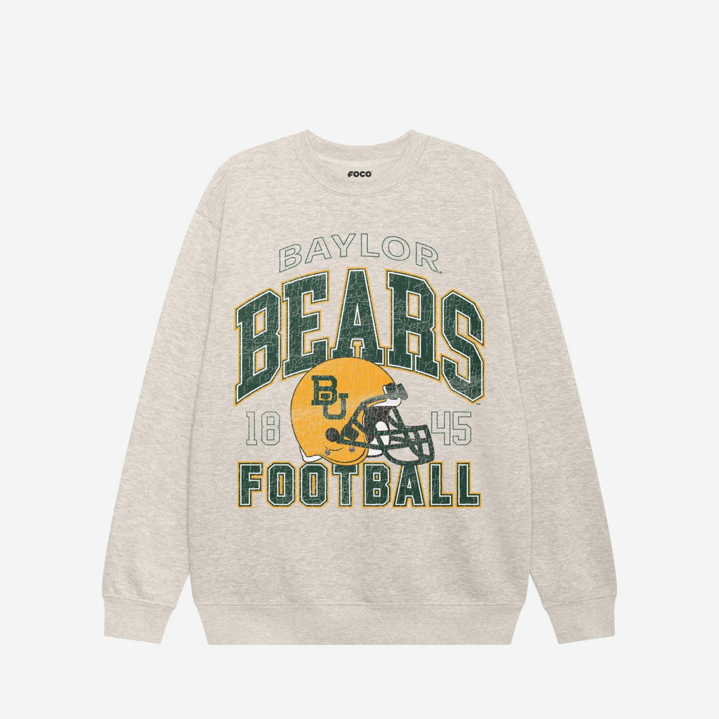 Baylor Bears Varsity Crew Neck Sweatshirt FOCO S - FOCO.com
