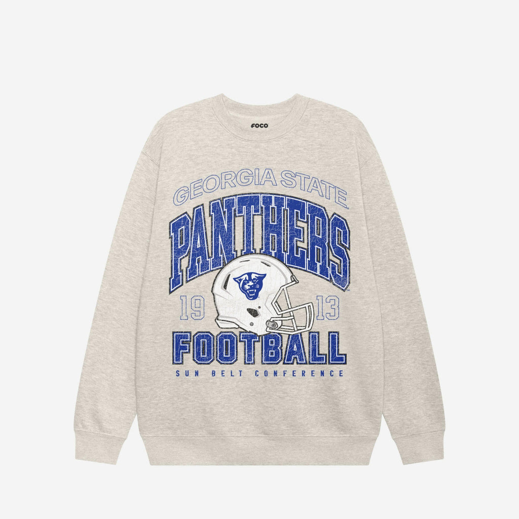 Georgia State Panthers Varsity Crew Neck Sweatshirt FOCO S - FOCO.com