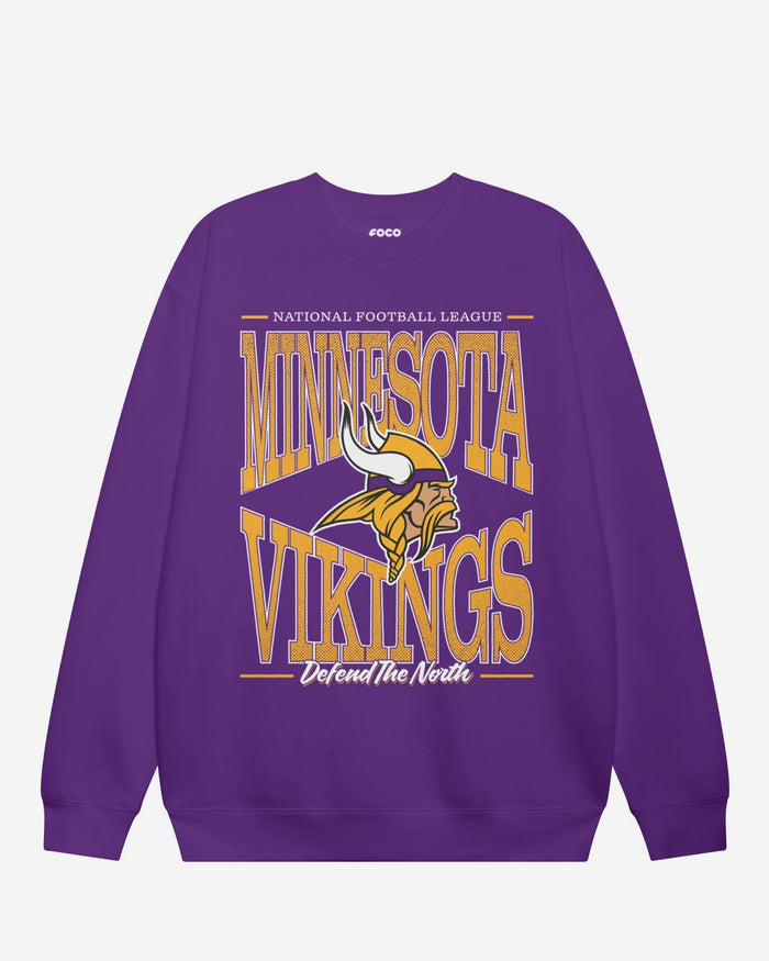 Minnesota Vikings Diamond Dynasty Crew Neck Sweatshirt