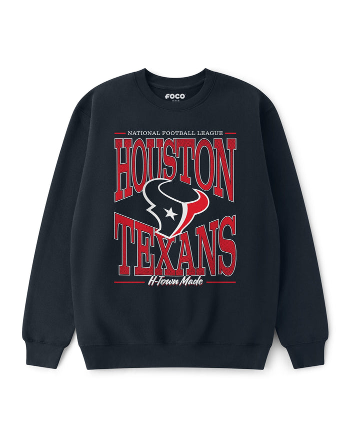 Houston Texans Diamond Dynasty Crew Neck Sweatshirt