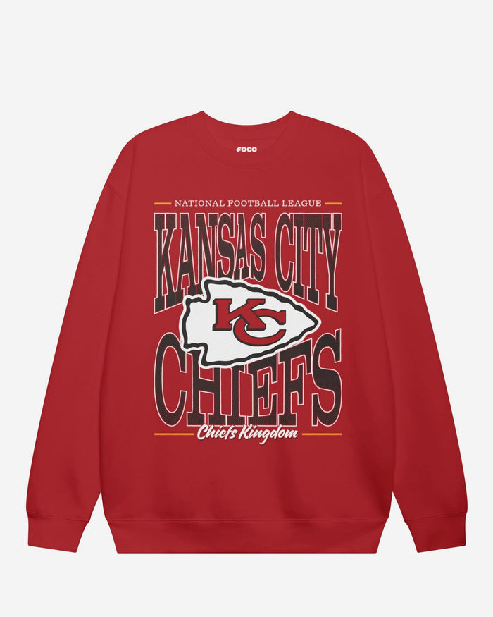 Kansas City Chiefs Diamond Dynasty Crew Neck Sweatshirt
