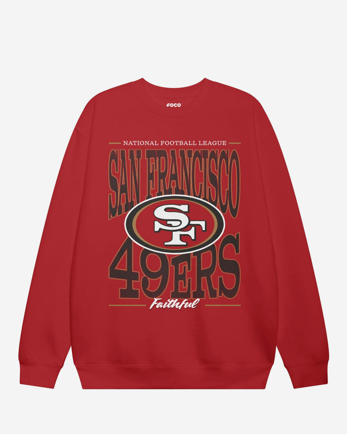 San Francisco 49ers Diamond Dynasty Crew Neck Sweatshirt