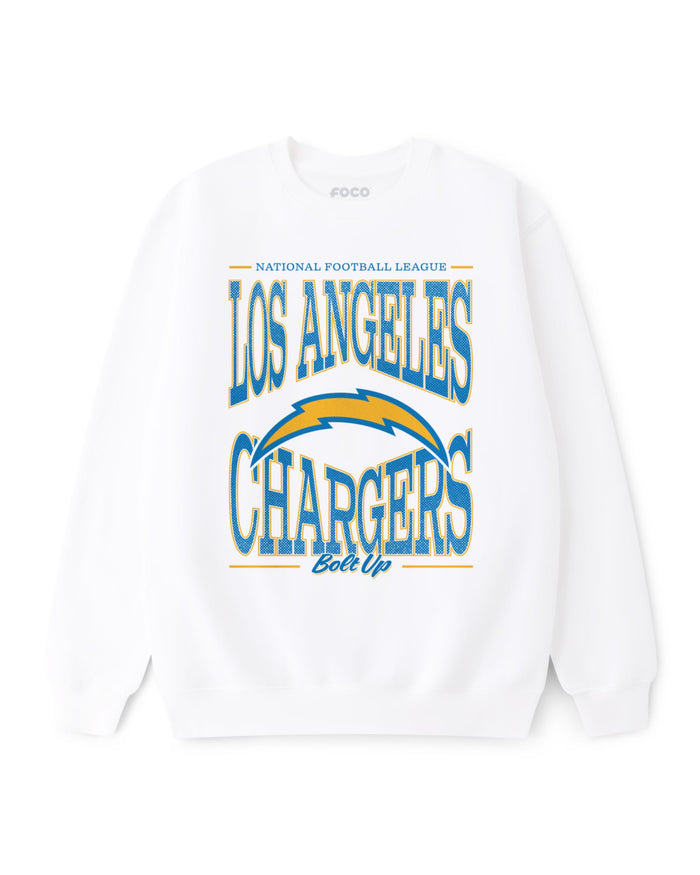 Los Angeles Chargers Diamond Dynasty Crew Neck Sweatshirt
