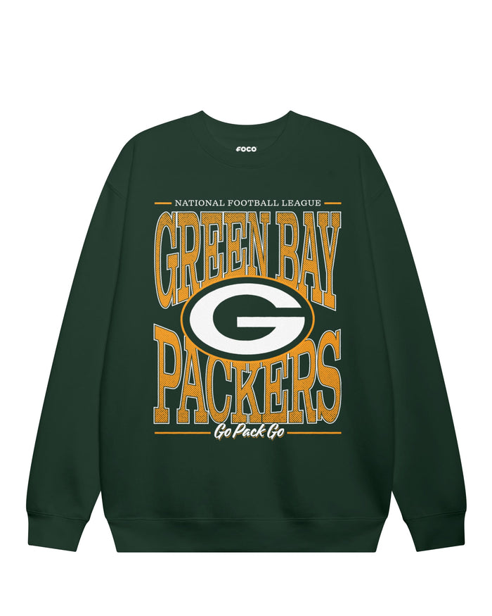 Green Bay Packers Diamond Dynasty Crew Neck Sweatshirt
