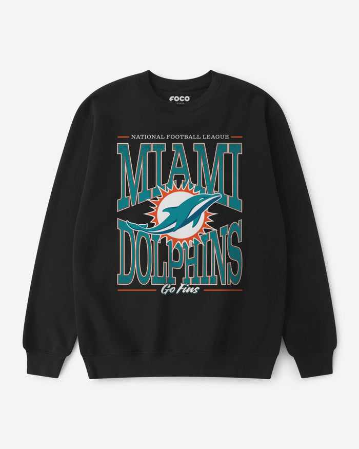 Miami Dolphins Diamond Dynasty Crew Neck Sweatshirt
