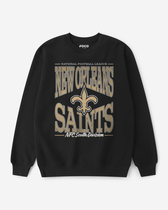 New Orleans Saints Diamond Dynasty Crew Neck Sweatshirt