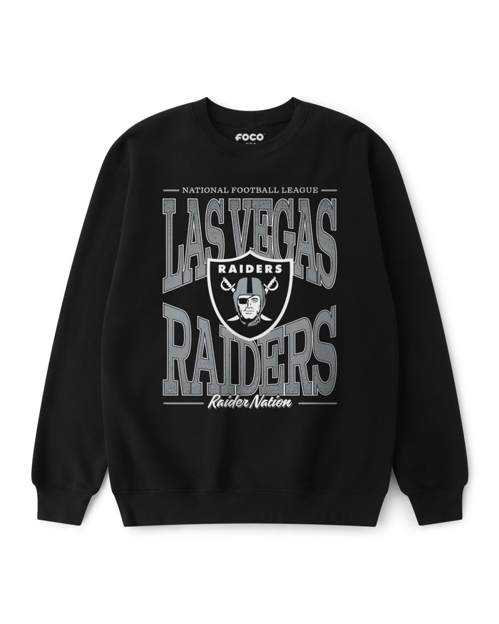 Las Vegas Raiders Diamond Dynasty Crew Neck Sweatshirt