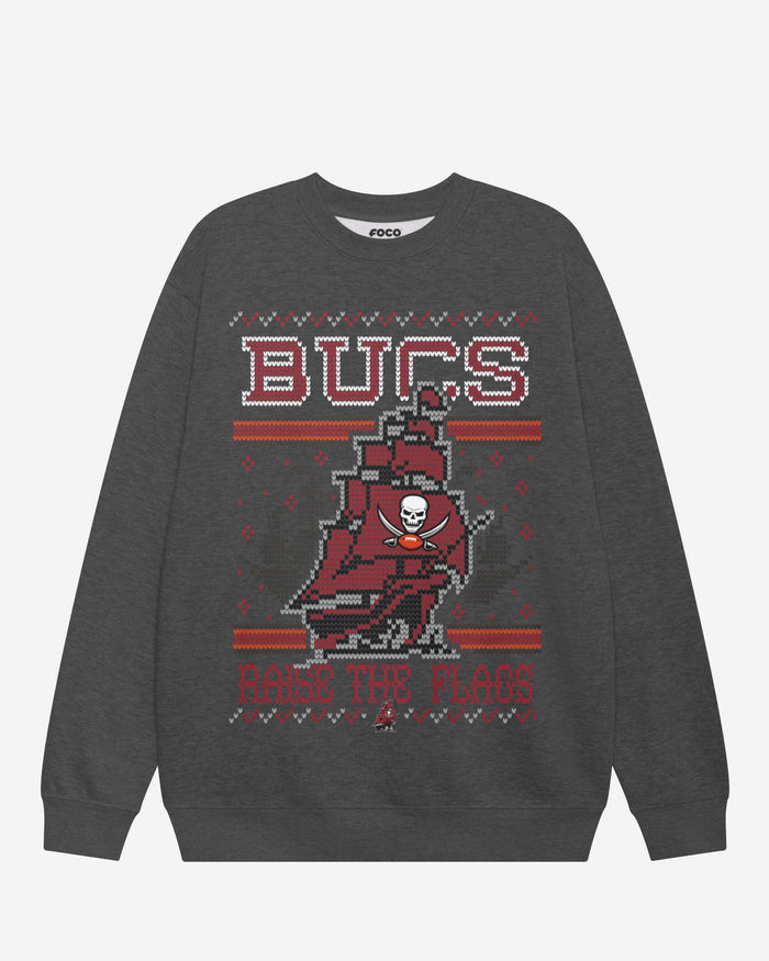 Tampa Bay Buccaneers Holiday Crew Neck Sweatshirt FOCO S - FOCO.com
