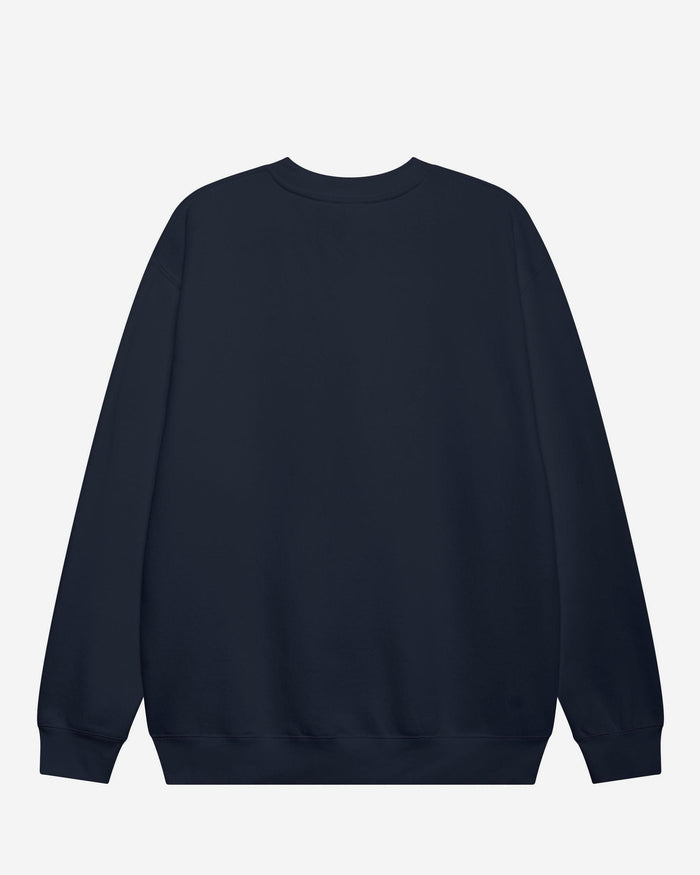 Tennessee Titans Primary Logo Holiday Lights Crew Neck Sweatshirt FOCO Black S - FOCO.com