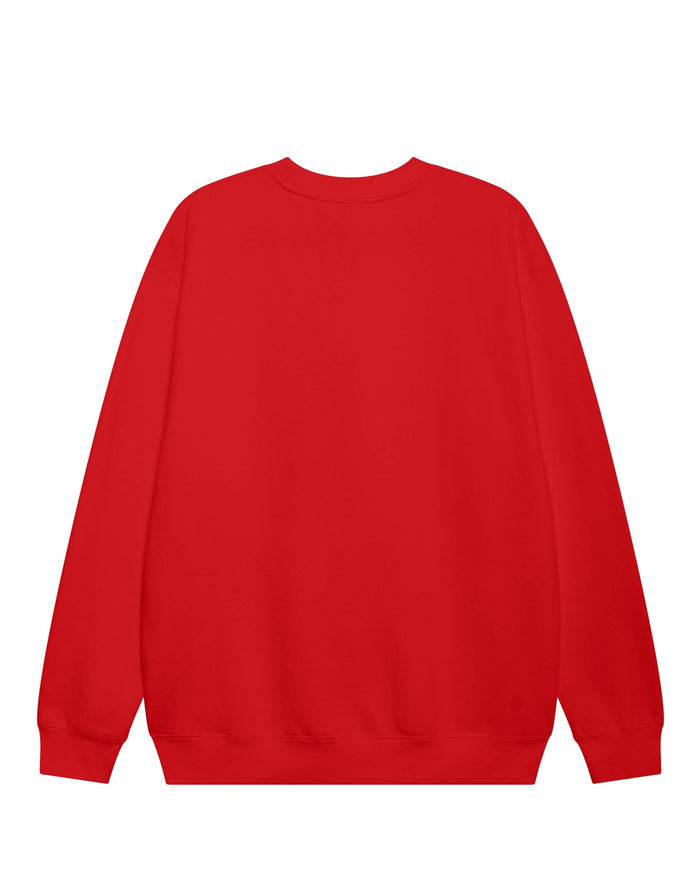 Tampa Bay Buccaneers Primary Logo Holiday Lights Crew Neck Sweatshirt