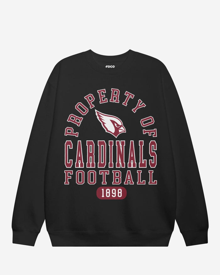 Arizona Cardinals Property of Crew Neck Sweatshirt FOCO S - FOCO.com