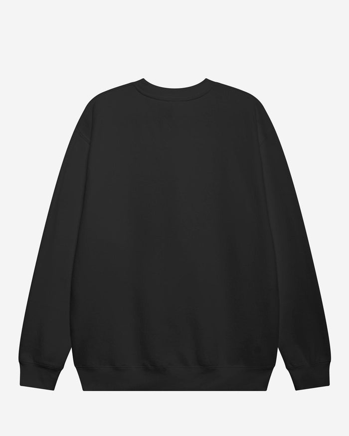 Anaheim Ducks Primary Logo Crew Neck Sweatshirt FOCO Athletic Heather S - FOCO.com