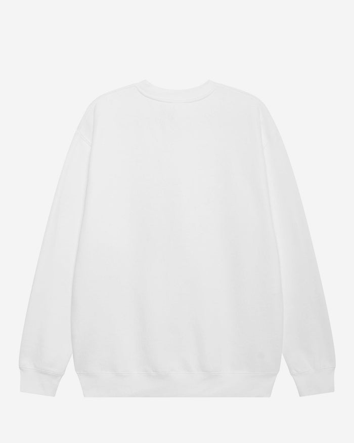 Utah Mammoth Wordmark Logo Crew Neck Sweatshirt FOCO Black S - FOCO.com