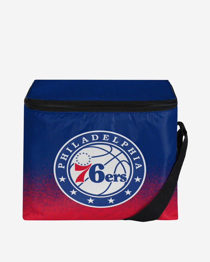 Philadelphia 76ers Exclusive Big Logo Stripe 6 Pack Cooler FOCO - FOCO.com