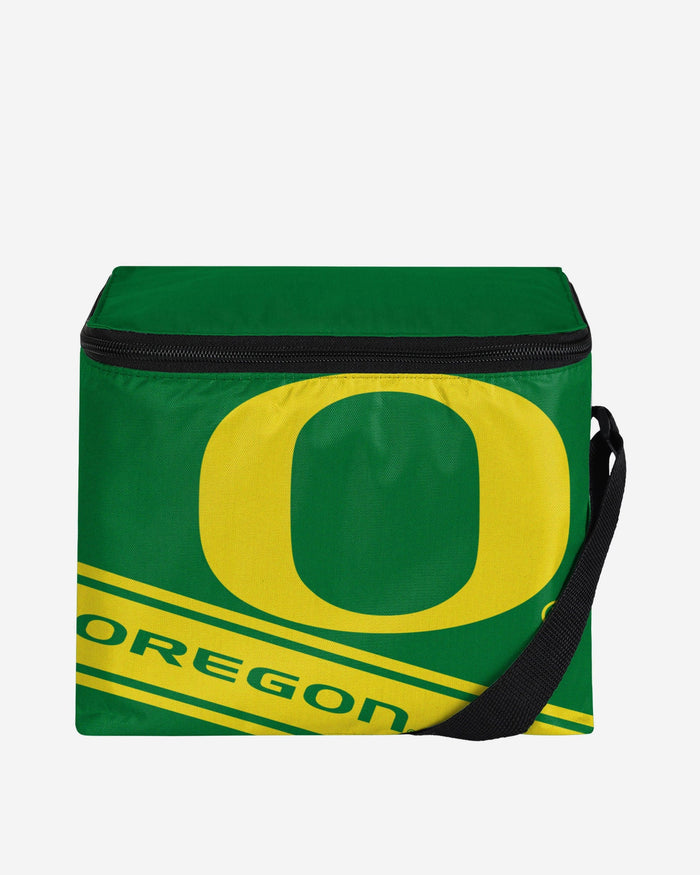 Oregon Ducks Big Logo Stripe 6 Pack Cooler FOCO - FOCO.com