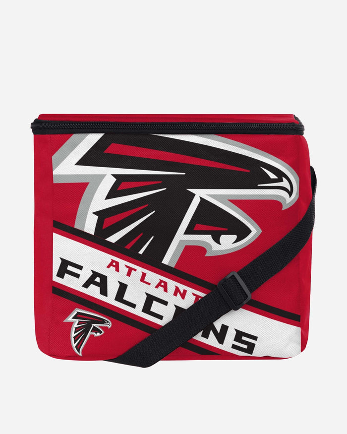 Atlanta Falcons Big Logo Stripe 12 Pack Cooler FOCO - FOCO.com