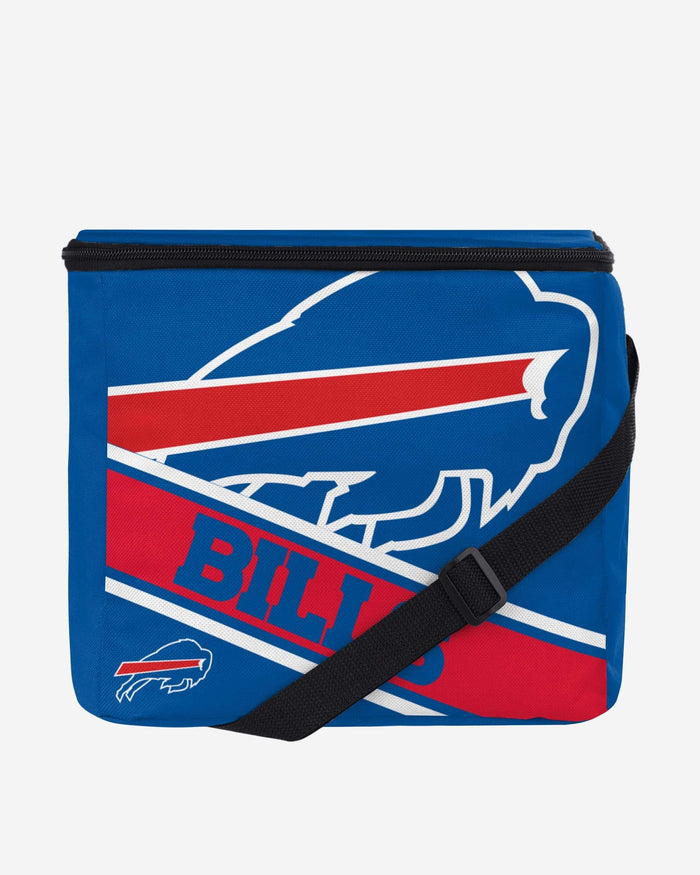 Buffalo Bills Big Logo Stripe 12 Pack Cooler FOCO - FOCO.com