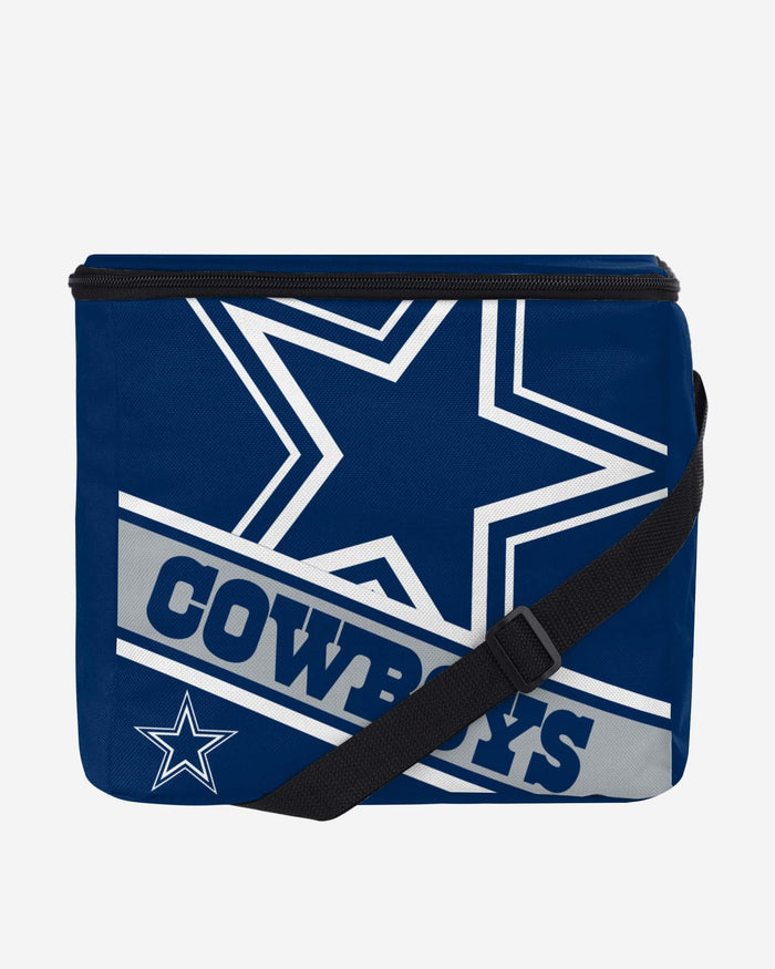 Dallas Cowboys Big Logo Stripe 12 Pack Cooler FOCO - FOCO.com