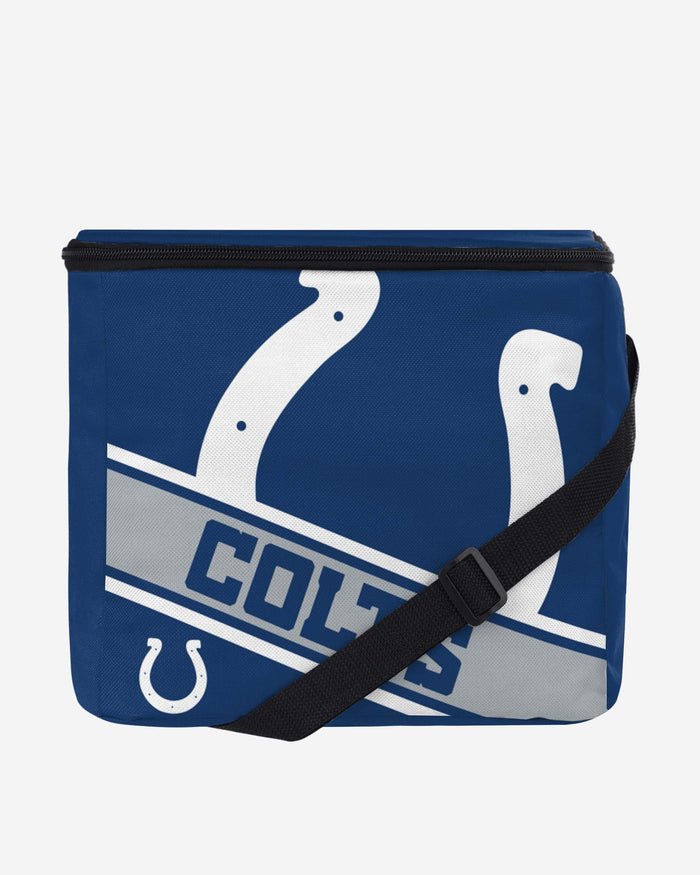 Indianapolis Colts Big Logo Stripe 12 Pack Cooler FOCO - FOCO.com