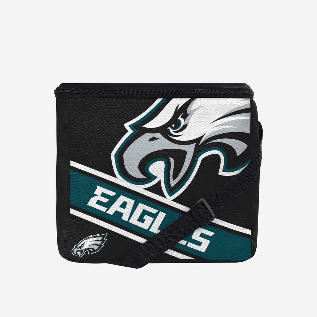 Philadelphia Eagles Big Logo Stripe 12 Pack Cooler FOCO - FOCO.com