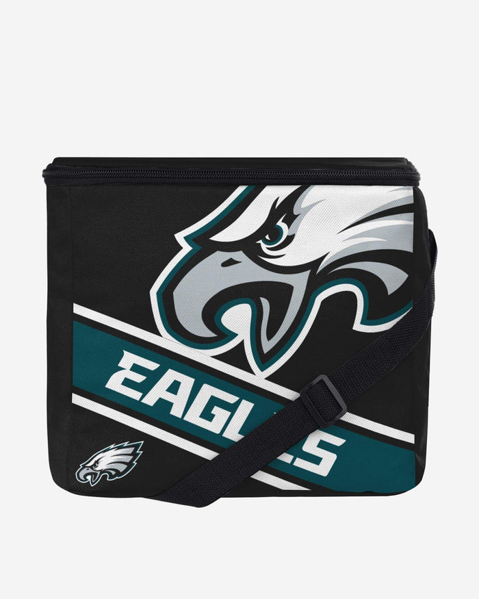 Philadelphia Eagles Big Logo Stripe 12 Pack Cooler FOCO - FOCO.com