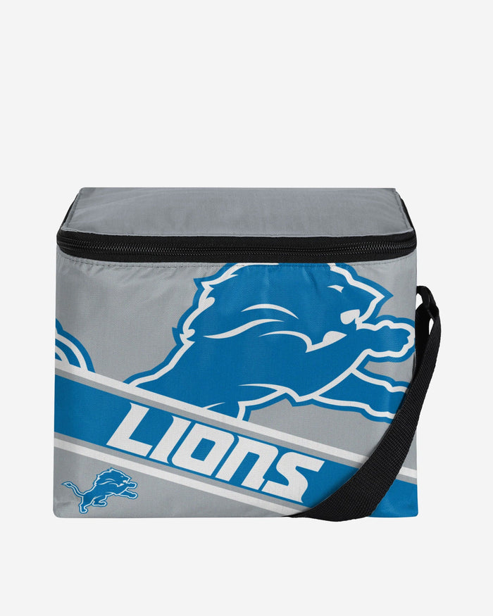 Detroit Lions Big Logo Stripe 6 Pack Cooler FOCO - FOCO.com