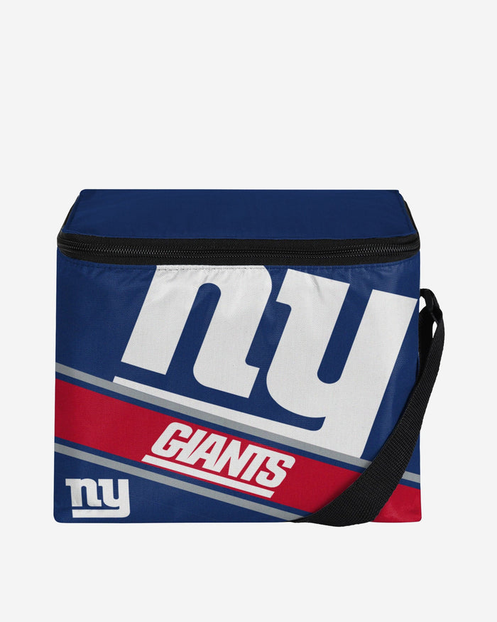 New York Giants Big Logo Stripe 6 Pack Cooler FOCO - FOCO.com