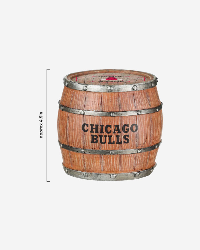 Chicago Bulls 5 Pack Barrel Coaster Set FOCO - FOCO.com