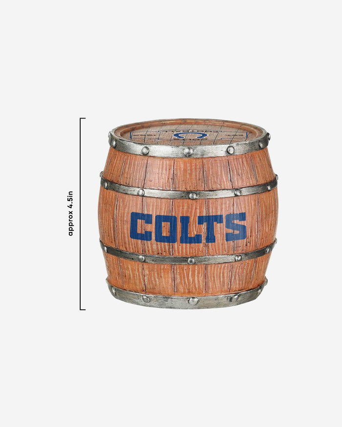 Indianapolis Colts 5 Pack Barrel Coaster Set FOCO - FOCO.com
