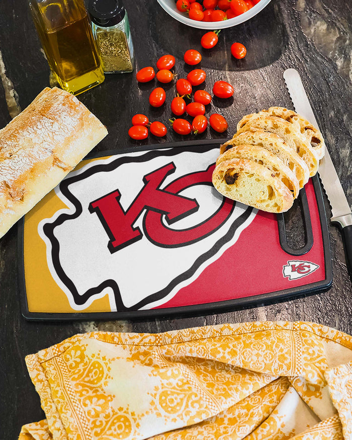 Kansas City Chiefs Big Logo Cutting Board FOCO - FOCO.com