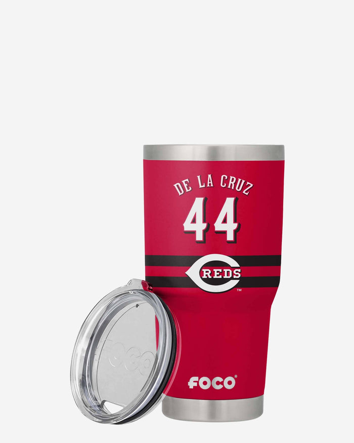 Elly De La Cruz Cincinnati Reds Team Logo 30 oz Player Tumbler FOCO - FOCO.com