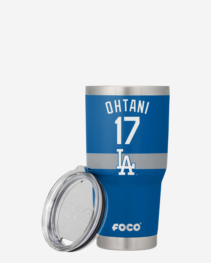 Shohei Ohtani Los Angeles Dodgers Team Logo 30 oz Player Tumbler FOCO - FOCO.com