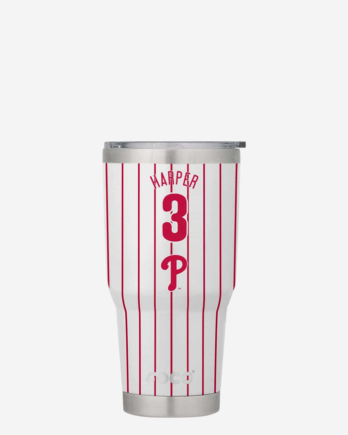 Bryce Harper Philadelphia Phillies Team Logo 30 oz Player Tumbler FOCO - FOCO.com