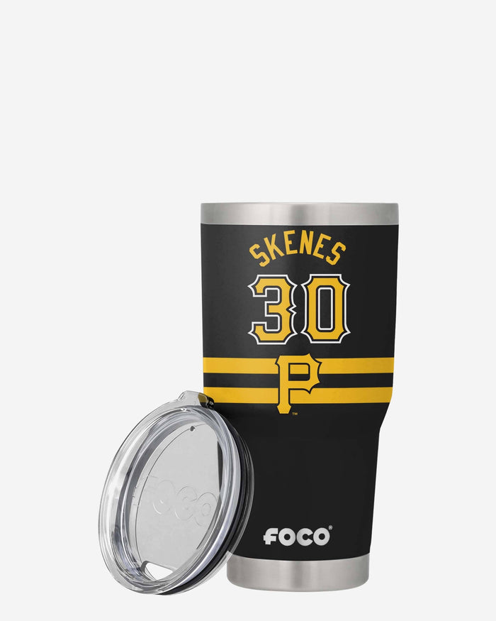 Paul Skenes Pittsburgh Pirates Team Logo 30 oz Player Tumbler FOCO - FOCO.com