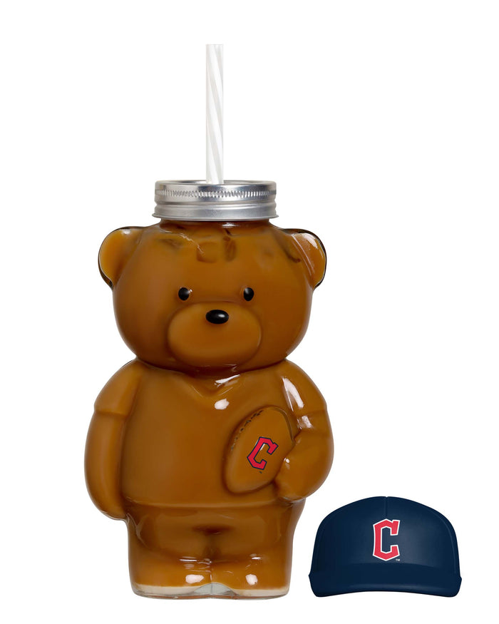 Cleveland Guardians Glass Bear Tumbler