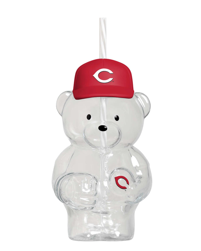 Cincinnati Reds Glass Bear Tumbler