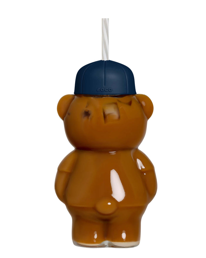 Detroit Tigers Glass Bear Tumbler