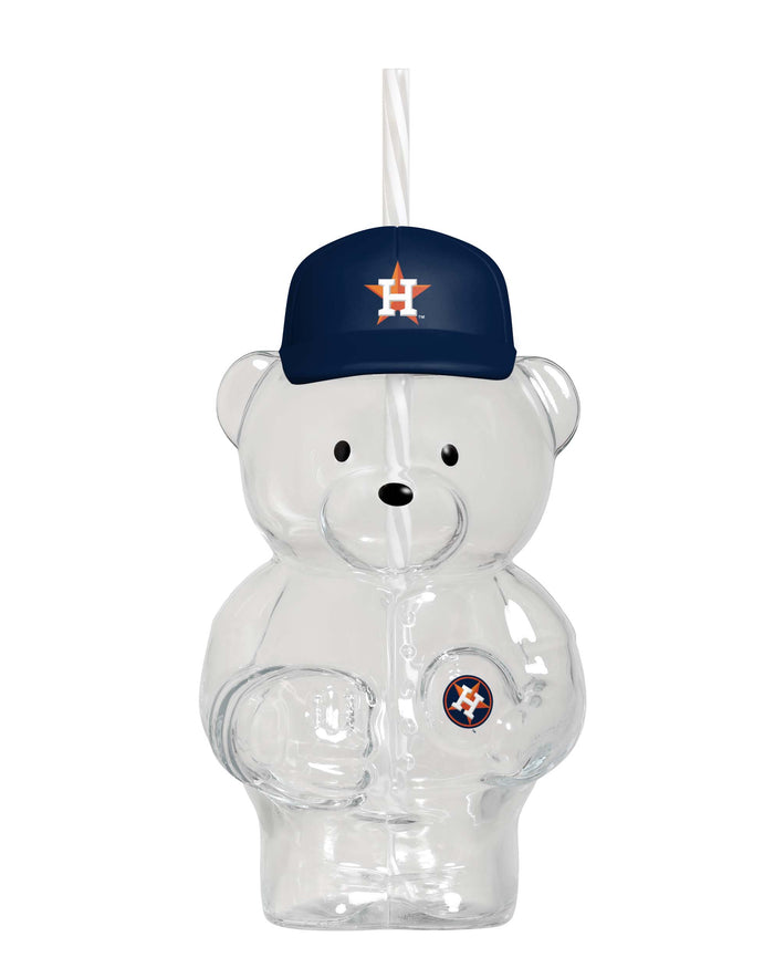 Houston Astros Glass Bear Tumbler