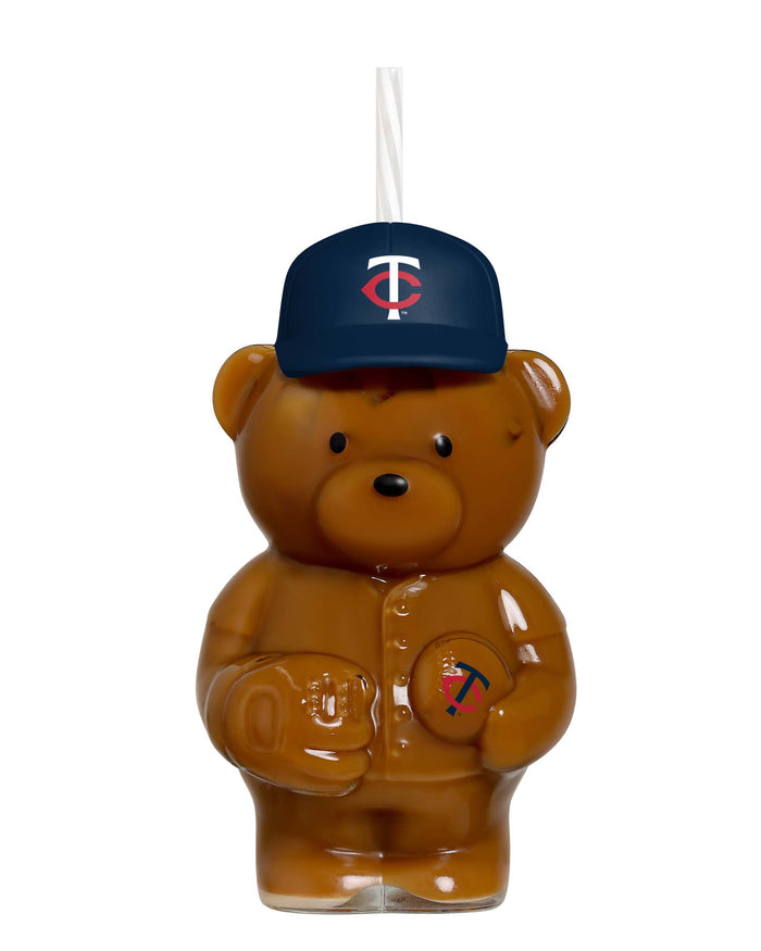 Minnesota Twins Glass Bear Tumbler