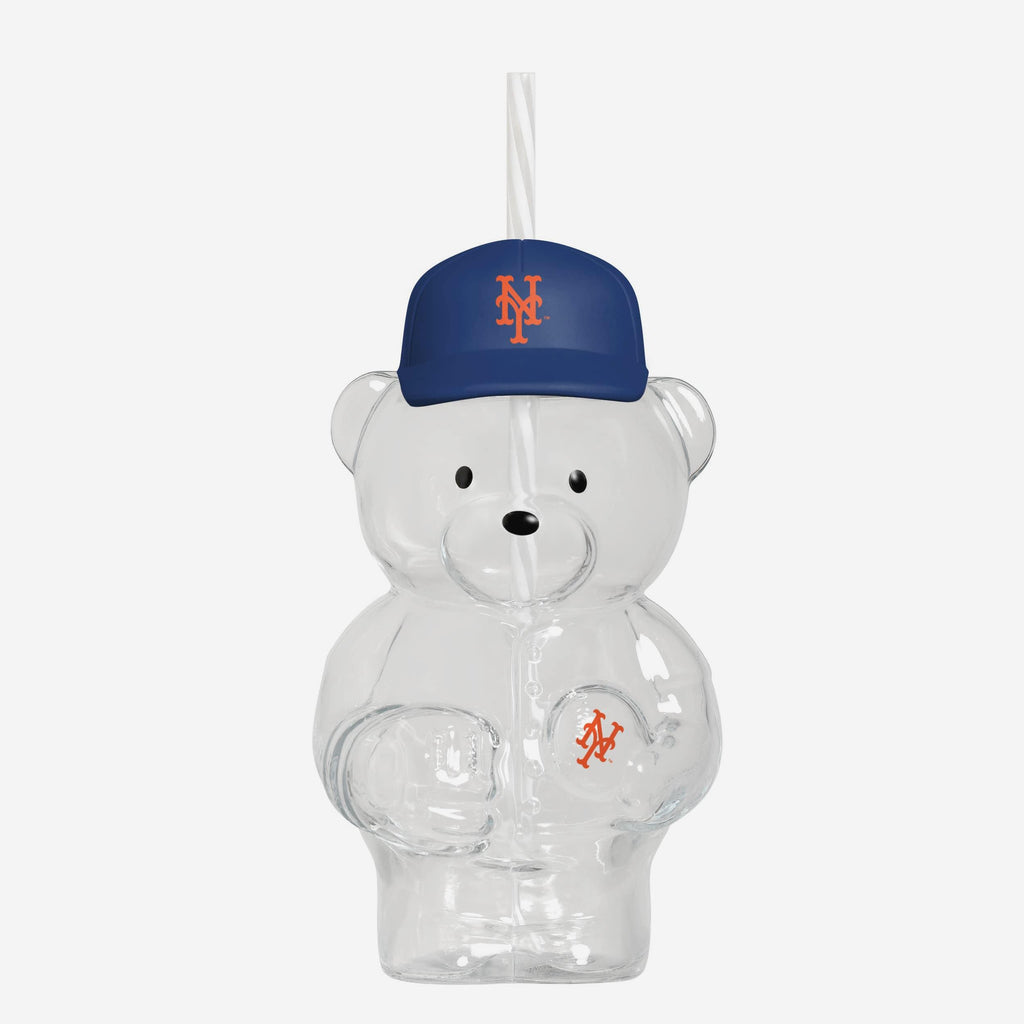 New York Mets Glass Bear Tumbler FOCO - FOCO.com