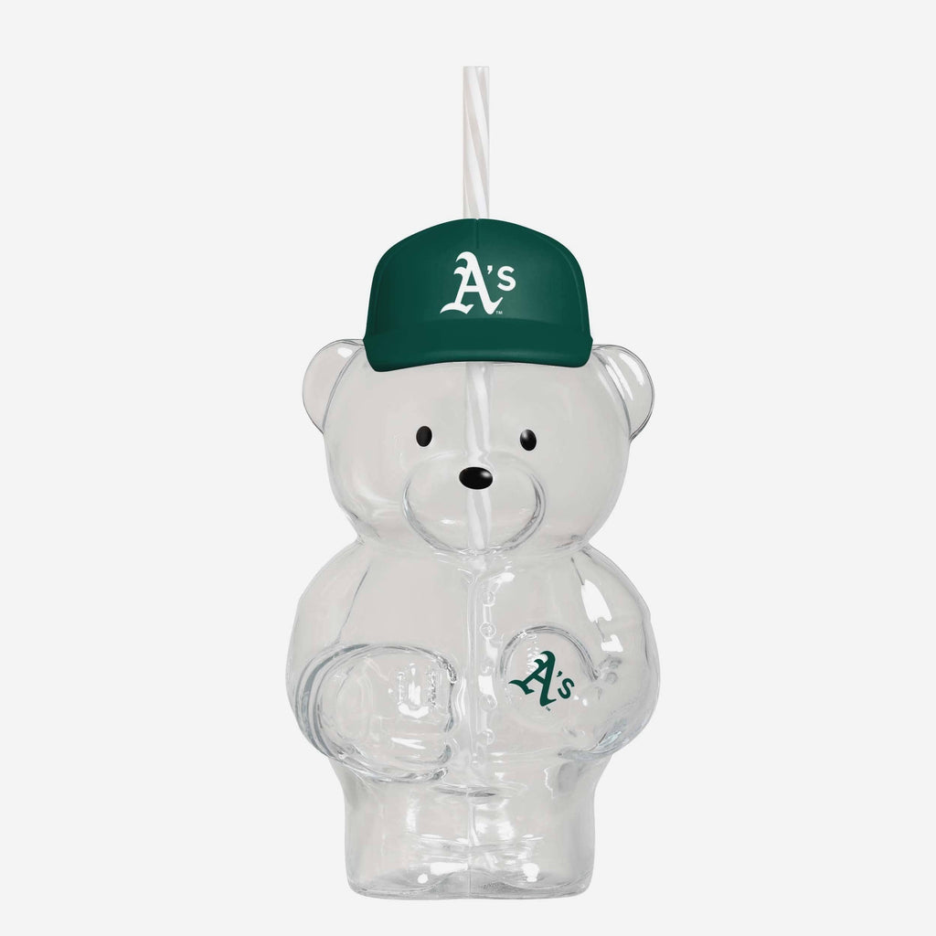 Athletics Glass Bear Tumbler FOCO - FOCO.com