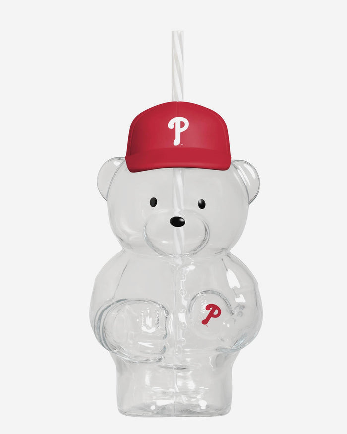 Philadelphia Phillies Glass Bear Tumbler FOCO - FOCO.com