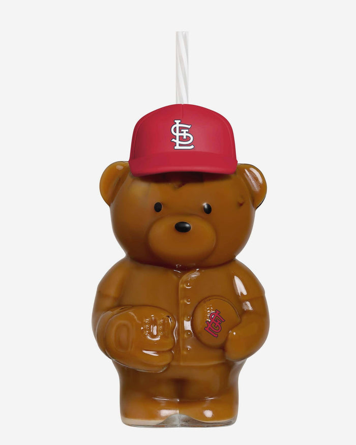 St Louis Cardinals Glass Bear Tumbler FOCO - FOCO.com