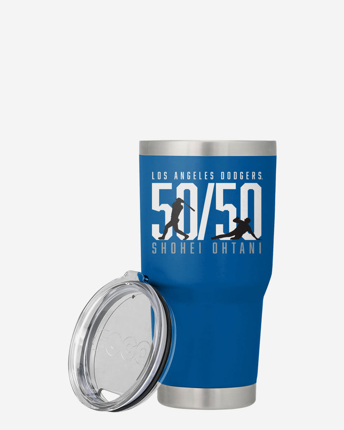 Shohei Ohtani Los Angeles Dodgers 50 Home Runs & 50 Stolen Bases Blue 30 oz Player Tumbler FOCO - FOCO.com