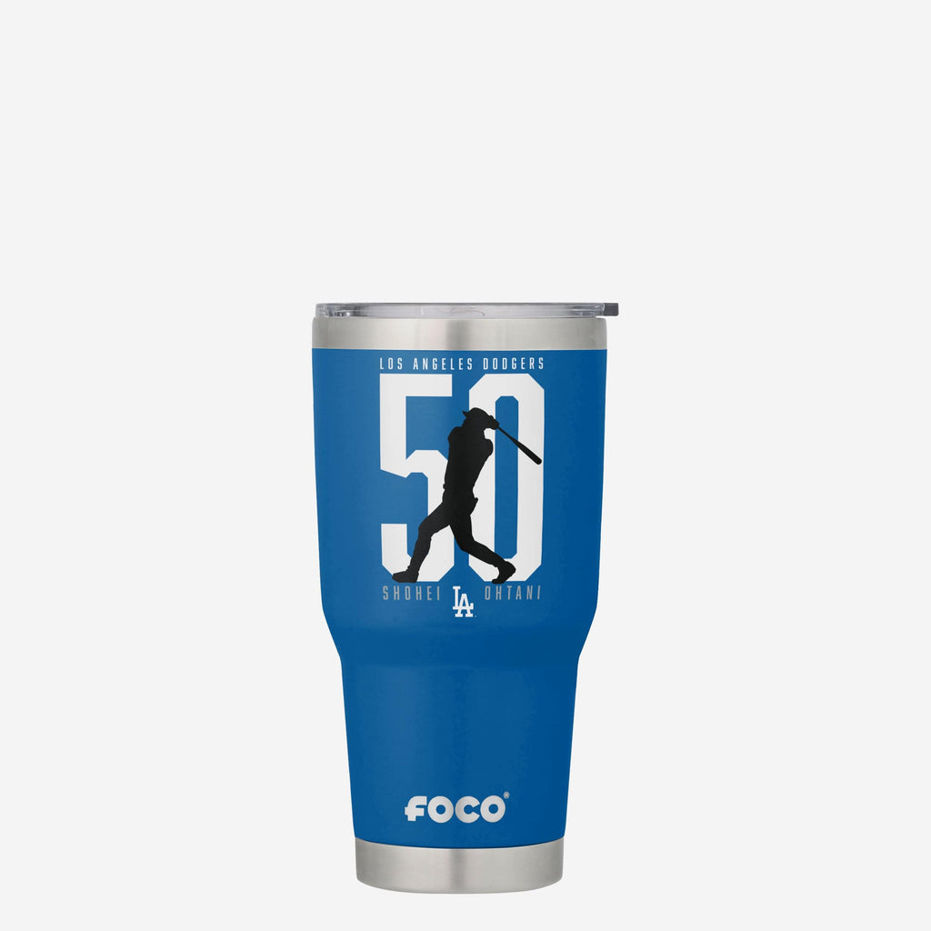 Shohei Ohtani Los Angeles Dodgers 50 Home Runs & 50 Stolen Bases Blue 30 oz Player Tumbler FOCO - FOCO.com